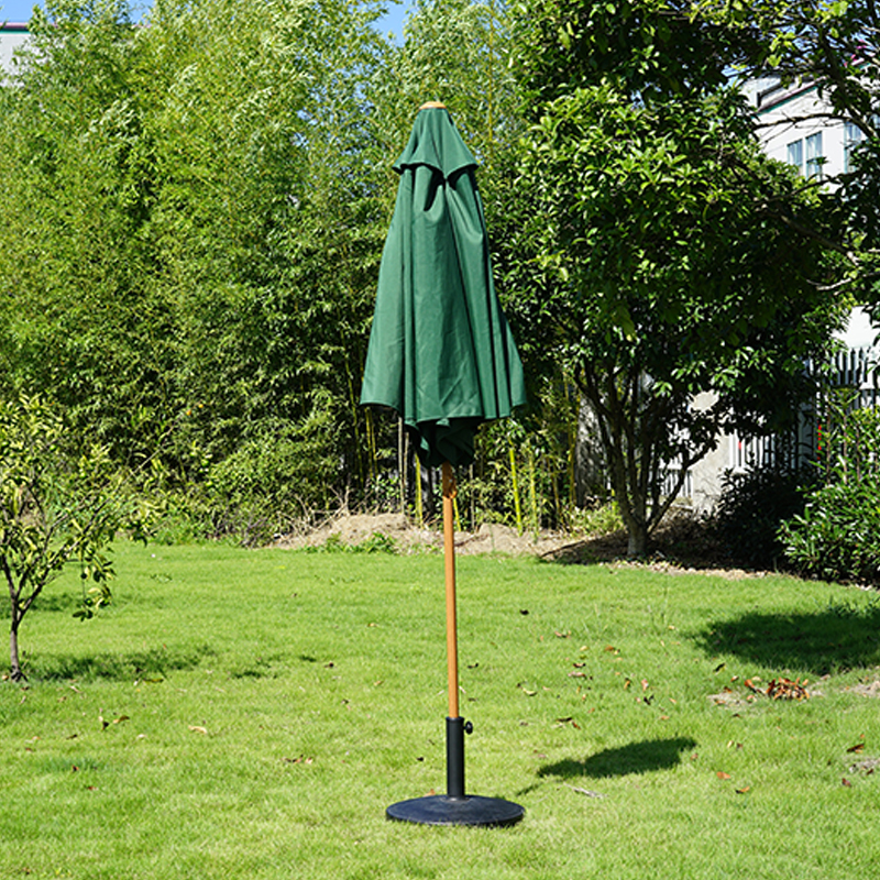Brúigh Umbrella Ghairdín Oscailte cosúil le bailchríoch adhmaid GP1909