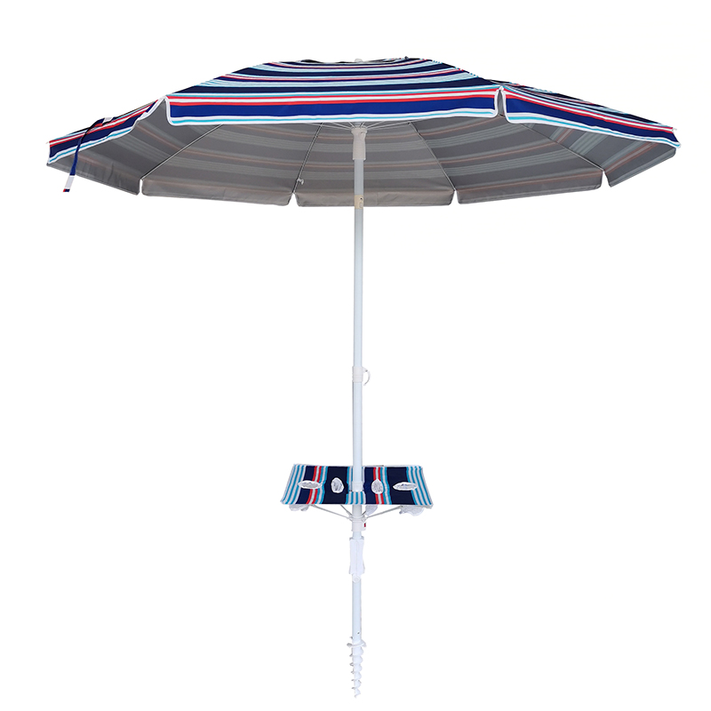 Parasol trá alúmanaim tiltable le ancaire BU1928-2