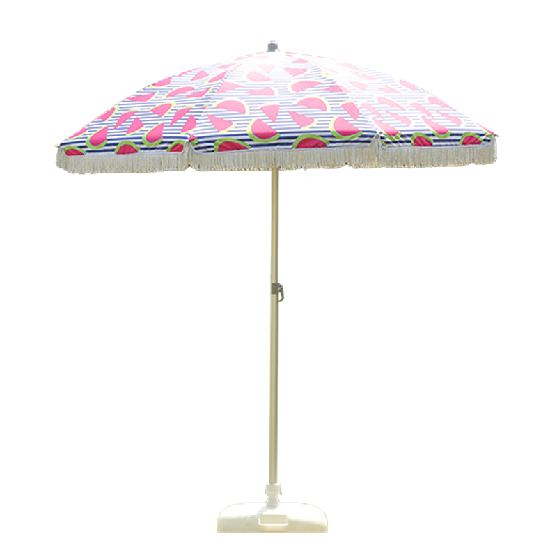 Alu Beach Beach Umbrella le Tassel le Tilt BU1942
