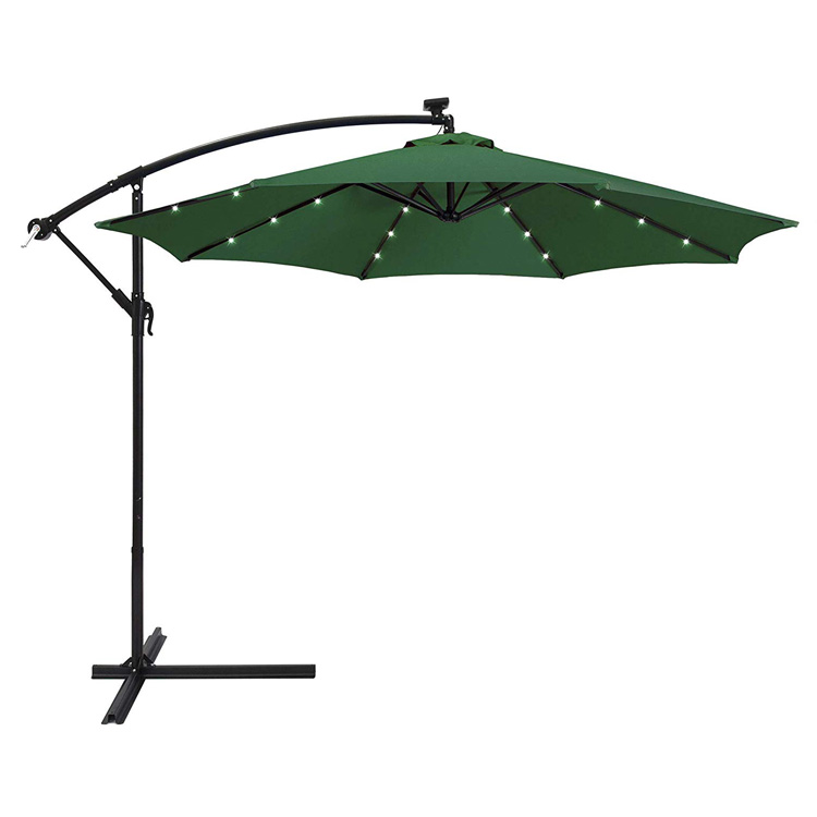 Cén fáth a roghnaíonn tú scáthanna fearthainne PATIO cantilever thar shamhlacha traidisiúnta cuaille?