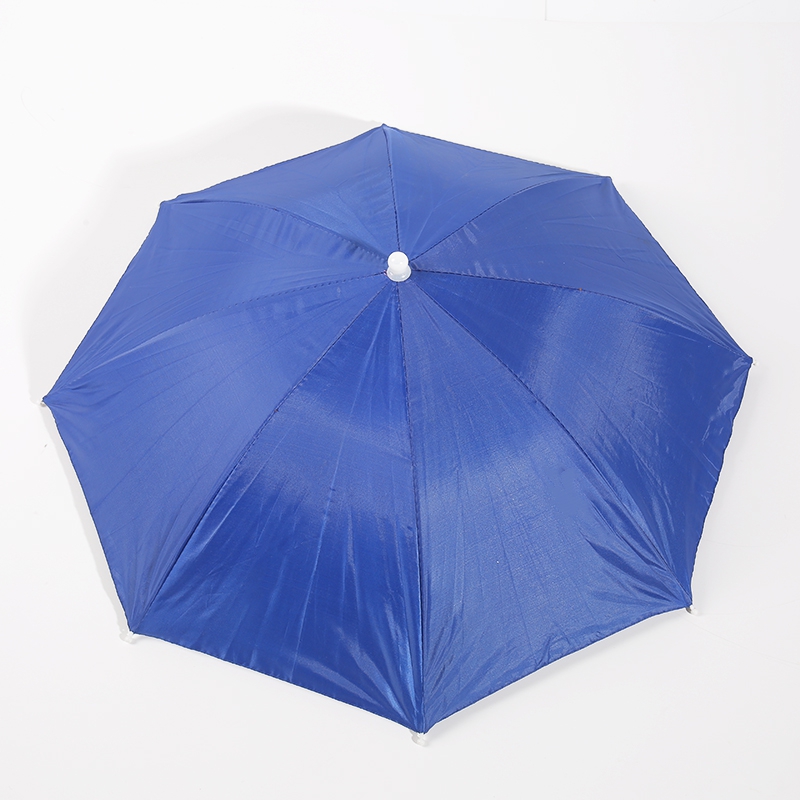 RU1943 Umbrella lasnairde gan láimhsí síoda gorm