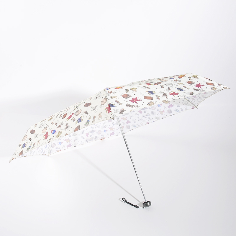 Umbrella Mini 5 huaire pacáilte i mála béar RU1952
