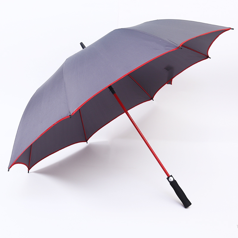 Gailf Fráma Dearg Dearg Umbrella Díreach Uathoibríoch RU1986